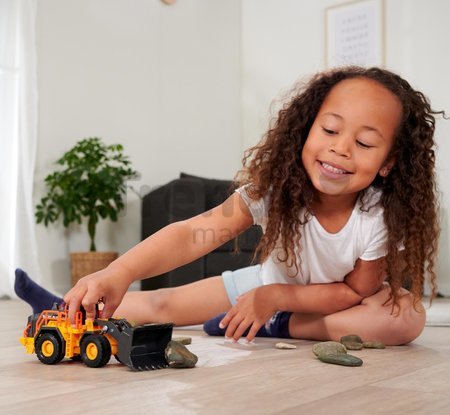 Nakladač Volvo Wheel Loader Majorette 21 cm dĺžka so zvukom a svetlom a pohyblivými časťami