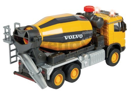 Autíčko stavebné miešačka Volvo Truck Cement Mixer Majorette so zvukom a svetlom dĺžka 19 cm
