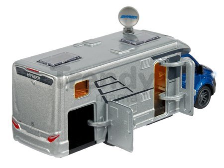 Autíčko karavan Hymer B-Class Majorette so zvukom a svetlom dĺžka 19 cm