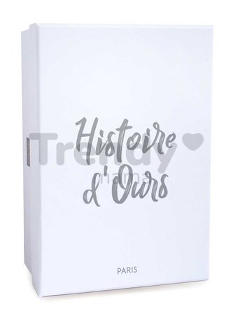 Plyšový medvedík Bear Sweety Chou Histoire d’ Ours v darčekovom balení hnedý 40 cm od 0 mes