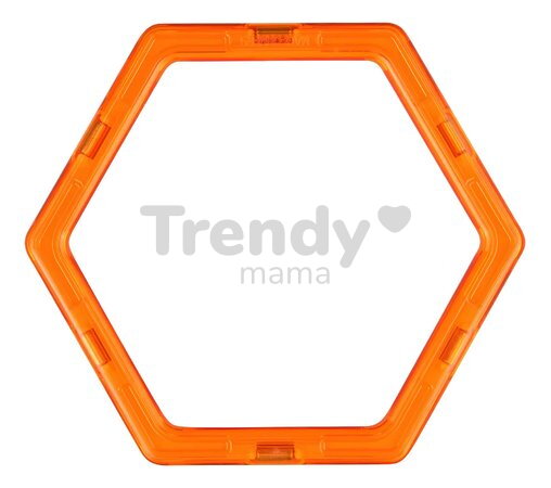 Rozšírenie k magnetickej stavebnici Šesťuholník Hexagonal Set Magformers 12 dielov