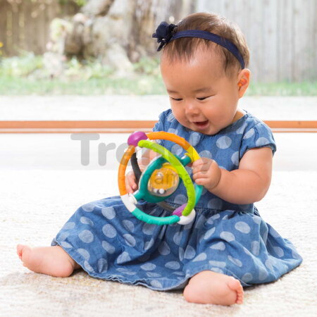 Hrkálka Orbit Rattle Infantino od 6 mes