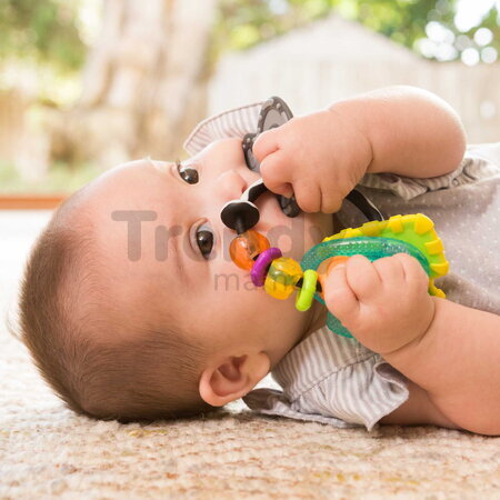 Hrkálka s hryzátkami Kľúče Cool & Chew Teether Keys Infantino vhodná do chladničky od 0 mes