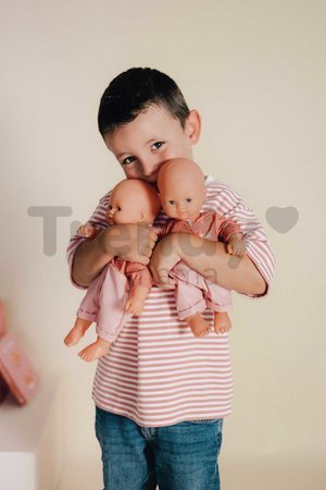 Bábika v dupačkách Doll Baby Nurse Smoby s mäkkým telíčkom a ospalými očkami 32 cm od 18 mes