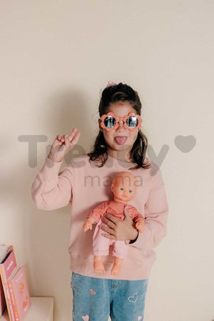 Bábika v dupačkách Doll Baby Nurse Smoby s mäkkým telíčkom a ospalými očkami 32 cm od 18 mes