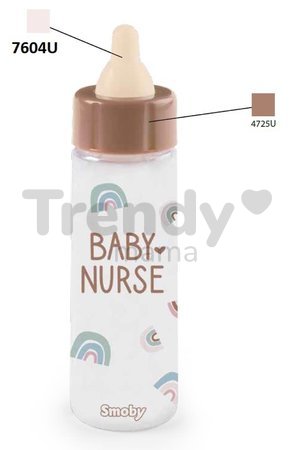 Fľaška Natur D'Amour Magic Bottle Baby Nurse Smoby s ubúdajúcim mliekom od 12 mes