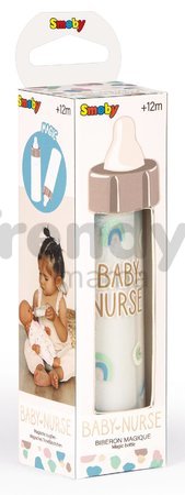 Fľaška Natur D'Amour Magic Bottle Baby Nurse Smoby s ubúdajúcim mliekom od 12 mes