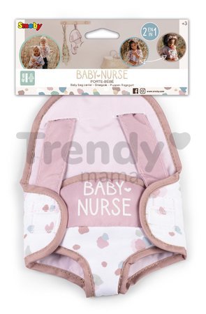 Klokanka pre 42 cm bábiku Baby Carrier Natur D'Amour Baby Nurse Smoby ergonomický nosič