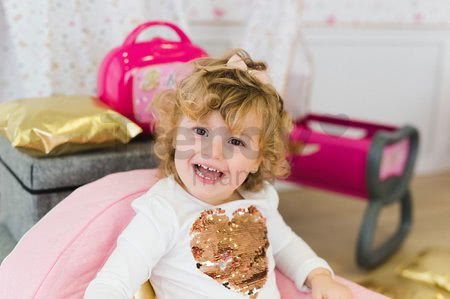 Poschodová posteľ pre dve bábiky Baby Nurse Smoby Zlatá edícia od 24 mes