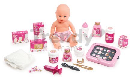Opatrovateľské centrum pre bábiky Baby Nurse Zlatá edícia Smoby s 32 cm bábikou