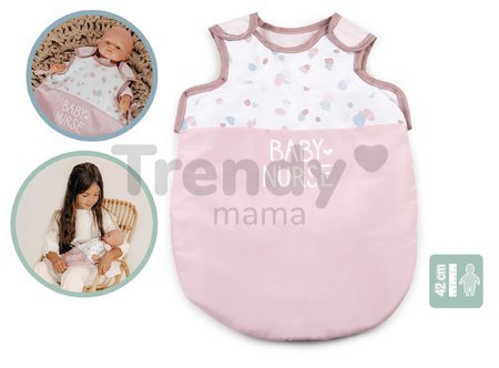 Spací vak pre 42 cm bábiku Sleep Sacks Natur D'Amour Baby Nurse Smoby do postieľky a kočíka od 18 mes