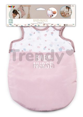 Spací vak pre 42 cm bábiku Sleep Sacks Natur D'Amour Baby Nurse Smoby do postieľky a kočíka od 18 mes