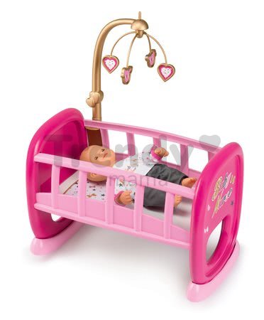 Poschodová posteľ pre bábiky Baby Nurse Twin Smoby pre 42 cm dvojičky od 24 mes
