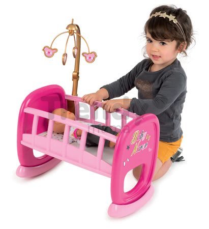 Poschodová posteľ pre bábiky Baby Nurse Twin Smoby pre 42 cm dvojičky od 24 mes