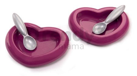 Jedálenská stolička a hojdačka Violette Baby Nurse Smoby pre dvojičky bábiky so 4 doplnkami od 24 mes