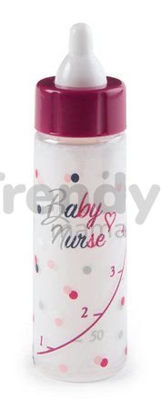 Fľaška na kŕmenie bábiky Magic Bottle Baby Nurse Smoby s ubúdajúcim mliekom od 12 mes