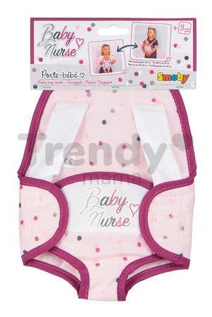 Nosič klokanka Violette Baby Nurse Smoby ergonomický pre bábiku do 42 cm