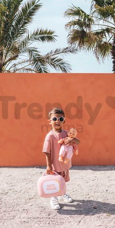Kufrík s prebaľovacími potrebami Vanity Soft Baby Nurse Smoby pre bábiku s 12 doplnkami