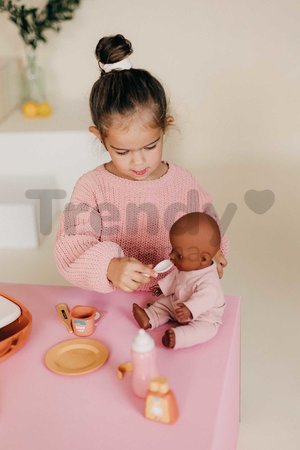 Kufrík s prebaľovacími potrebami Vanity Soft Baby Nurse Smoby pre bábiku s 12 doplnkami