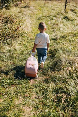 Prebaľovací kufrík s postieľkou na kolieskach 3v1 Nursery Soft Baby Nurse Smoby s jedálenskou stoličkou 6 doplnkov od 18 mes