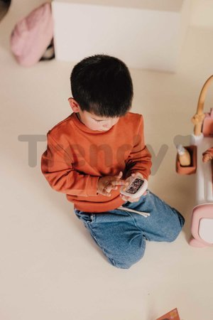 Domček pre bábiku elektronický Cocoon Nursery Soft Baby Nurse Smoby denná a nočná zóna 16 doplnkov