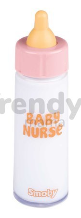 Fľaška pre bábiku Magic Bottle Baby Nurse Smoby s ubúdajúcim mliekom od 12 mes