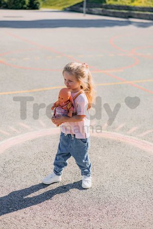 Klokanka s nastaviteľnými popruhmi Carrier Soft Baby Nurse Smoby ergonomický nosič pre 42 cm bábiku