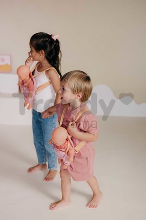 Klokanka s nastaviteľnými popruhmi Carrier Soft Baby Nurse Smoby ergonomický nosič pre 42 cm bábiku