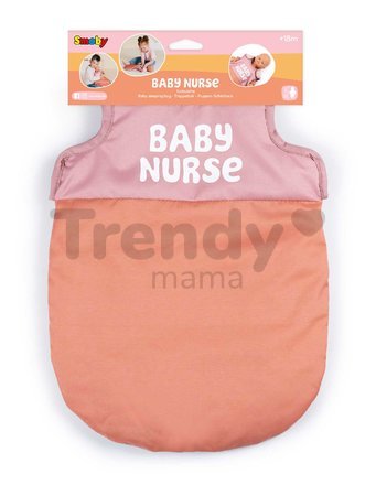 Spací vak pre 42 cm bábiku Sleep Sacks Soft Baby Nurse Smoby do postieľky a kočíka od 18 mes