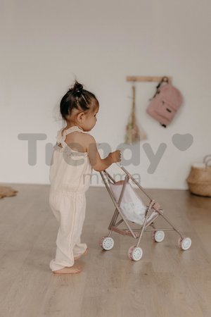 Kočík golfky skladací Foldable Pushchair Natur D'Amour Baby Nurse Smoby pre 42 cm bábiku výška rúčky 58 cm od 24 mes