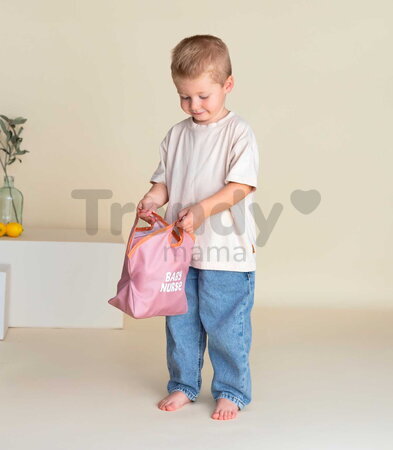 Obedová súprava pre bábiky Lunch Set Smoby s kuchynským robotom a textilnou taškou s 8 doplnkami od 18 mes