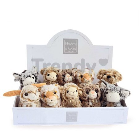 Plyšové zvířátko Histoire d’ Ours různé druhy 12 cm od 0 měsíců