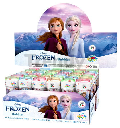 Bublifuk Ľadové kráľovstvo Disney Frozen Bubble World Dulcop hypoalergénny bez niklu a parabénov