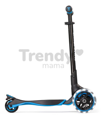 Kolobežka trojkolesová s rozšíriteľnou doskou Xtend Blue Scooter smarTrike skladacia s výškovo nastaviteľnými riadidlami a LED kolesami od 3 do 12 rok