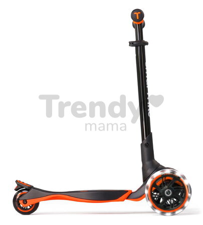 Kolobežka trojkolesová s rozšíriteľnou doskou Xtend Orange Scooter smarTrike skladacia s výškovo nastaviteľnými riadidlami a LED kolesami od 3 do 12 r