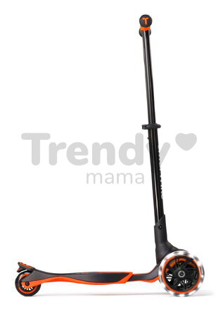 Kolobežka trojkolesová s rozšíriteľnou doskou Xtend Orange Scooter smarTrike skladacia s výškovo nastaviteľnými riadidlami a LED kolesami od 3 do 12 r
