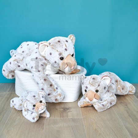 Plyšový snežný leopard Snow leopard Histoire d’ Ours béžový 70 cm od 0 mes