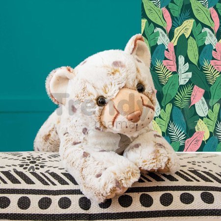 Plyšový snežný leopard Snow leopard Histoire d’ Ours béžový 30 cm od 0 mes