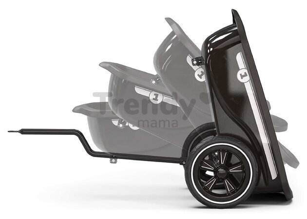 Príves k motokáre na šliapanie Foxy Go Kart Exit Toys s odolnými EVA kolesami a vyklápaním od 24 mes