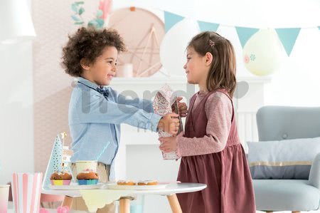 Bábika Mini Corolline Ruby Les Trendies Corolle s hnedými očami a žlté kvetinky na šatách 20 cm