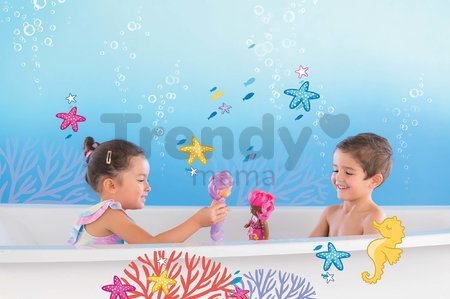 Bábika Morská panna Melia Mini Mermaid Corolle s hnedými očami a ružovými vlasmi 20 cm