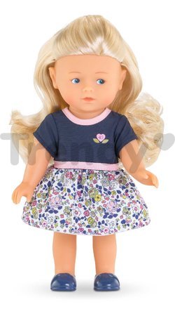 Bábika Rosy Anniversary Edition Mini Corolline Corolle blond vlasy a modré oči s oblečením narodeninová edícia 20 cm