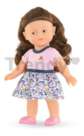 Bábika Romy Anniversary Edition Mini Corolline Corolle hnedé vlasy a hnedé oči s oblečením narodeninová edícia 20 cm