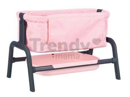 Postieľka Powder Pink Maxi-Cosi&Quinny Co Sleeping Bed Smoby pre 38 cm bábiku 4 výškové pozície