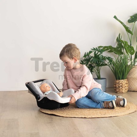 Autosedačka s bezpečnostným pásom Seat Sandy Maxi Cosi&Quinny Smoby pre 42 cm bábiku s úložným priestorom a nastaviteľnou rúčkou