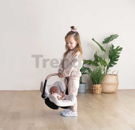 Autosedačka s bezpečnostným pásom Seat Sandy Maxi Cosi&Quinny Smoby pre 42 cm bábiku s úložným priestorom a nastaviteľnou rúčkou