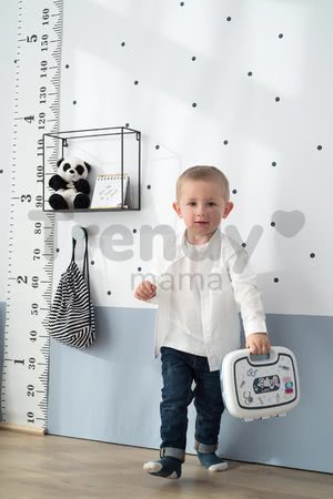 Zdravotnícky kufrík pre sestričku Baby Care Smoby s 19 doplnkami a nálepkami