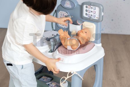 Opatrovateľské centrum Baby Care Center Smoby elektronické s 24 doplnkami so zvukom a svetlom