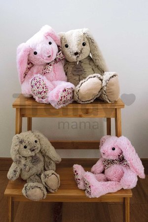 Plyšový zajačik Beige Bunny Copain Calin Histoire d’ Ours béžový 40 cm v darčekovom balení od 0 mes