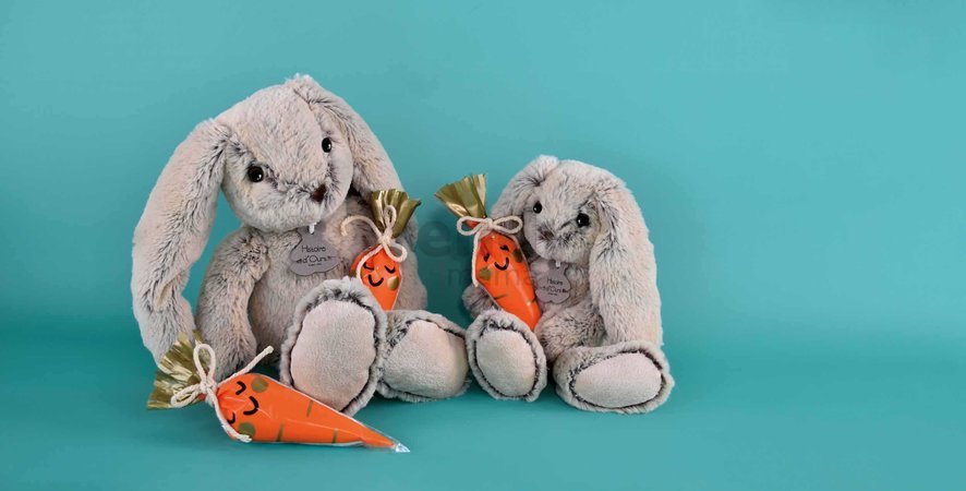 Plyšový zajačik Beige Bunny Copain Calin Histoire d’ Ours béžový 40 cm v darčekovom balení od 0 mes